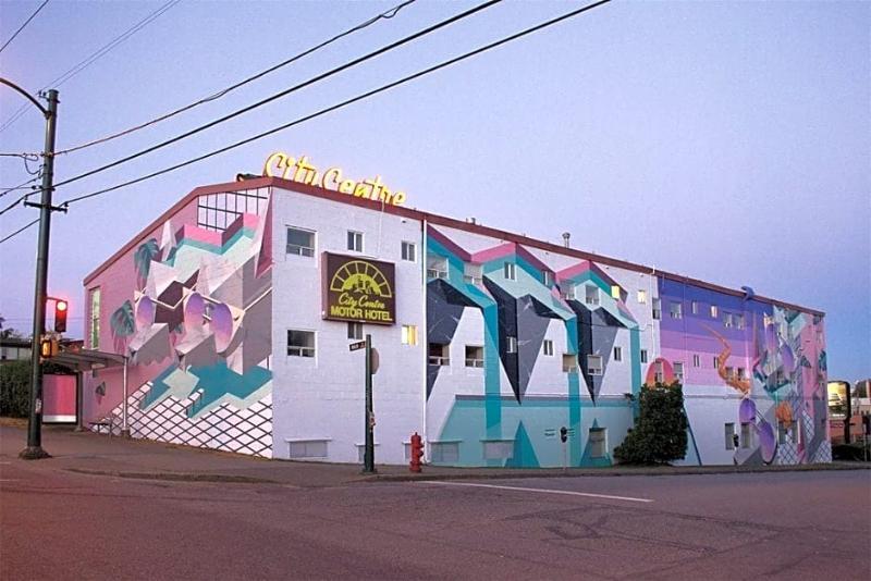 City Centre Motel 溫哥華 外观 照片